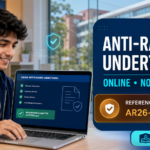 UGC Anti-Ragging Undertaking कैसे भरें—Reference Number, No Hard Copy और Error Fix Guide 2026 UGC Anti-Ragging Undertaking कैसे भरें—Reference Number, No Hard Copy और Error Fix Guide 2026