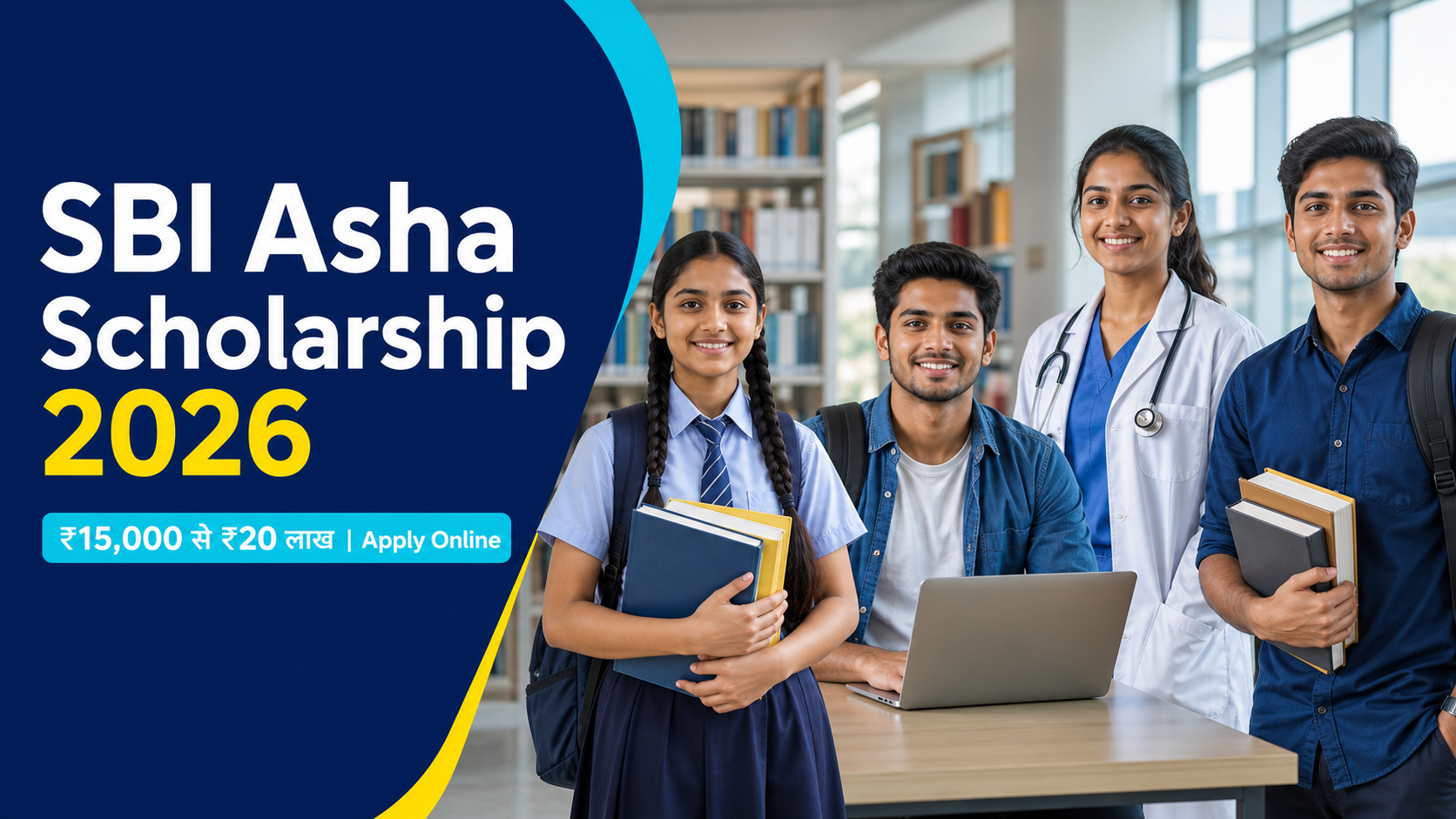 অসমৰ লোকবিশ্বাস SBI Asha Scholarship 2026