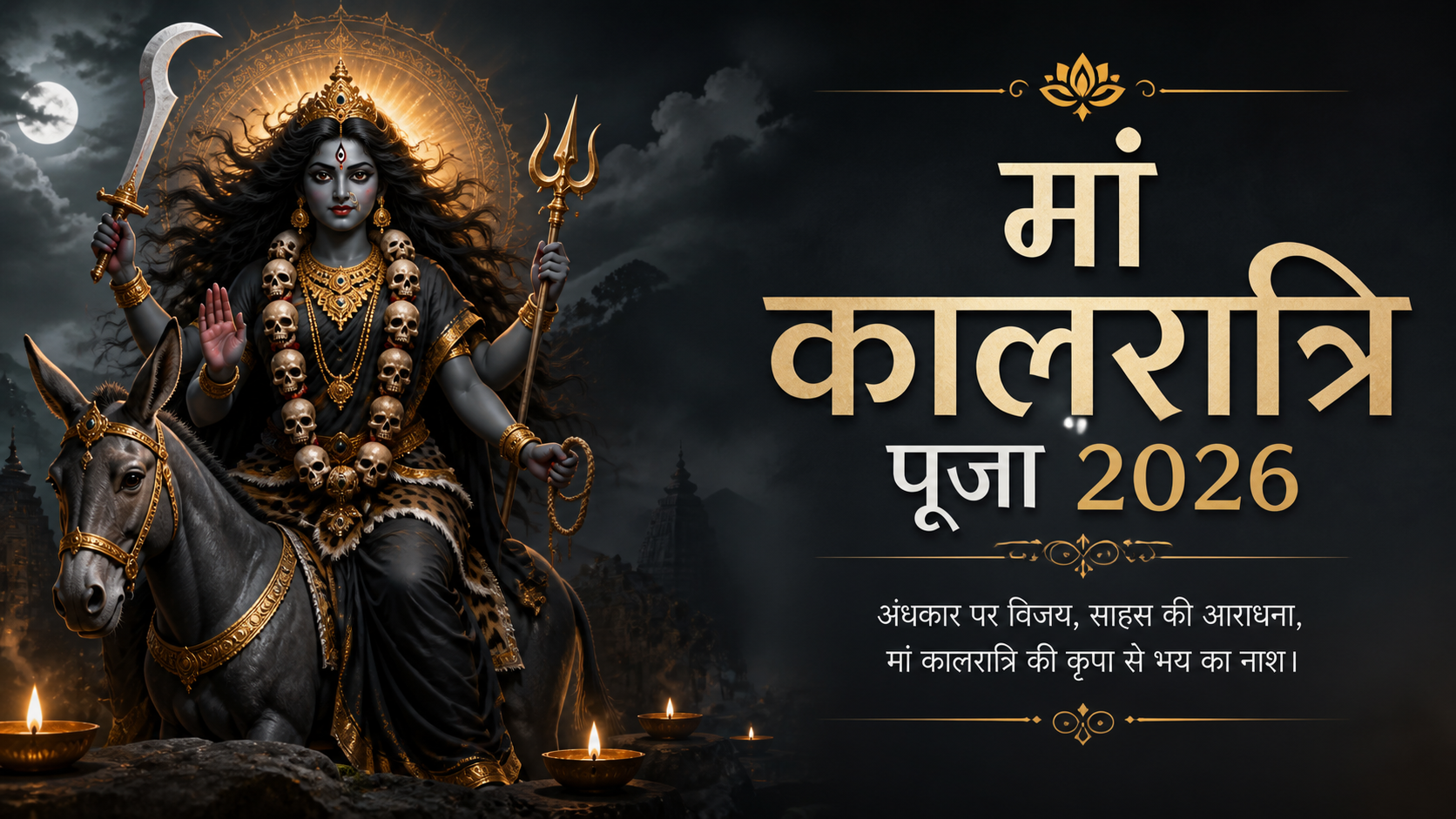 পূৰ্ণানন্দ স্মৰণঃ কেইটামান স্কেছ मां कालरात्रि पूजा 2026
