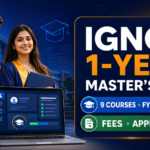 IGNOU One-Year Master’s Admission 2026: FYUP Students के लिए 9 Courses, Eligibility, Fees और Apply Online Guide IGNOU One-Year Master’s Admission 2026: FYUP Students के लिए 9 Courses, Eligibility, Fees और Apply Online Guide
