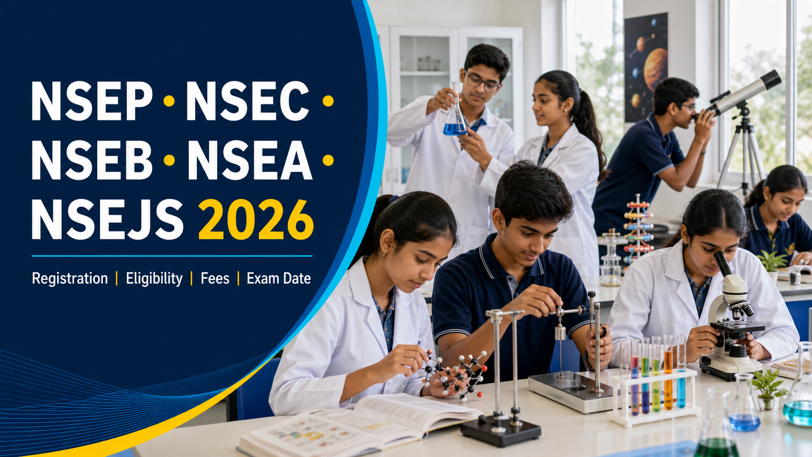 অসমৰ লোকবিশ্বাস NSEP 2026 Registration: NSEC, NSEB, NSEA और NSEJS eligibility व exam date
