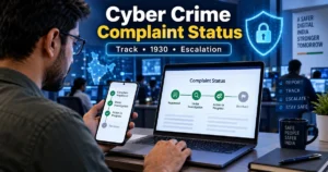 Cyber Crime Complaint Status guide with official status checking and problem solution