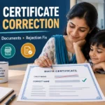 Online Name Correction in Birth Certificate कैसे करें—Documents, Registrar और Rejection Fix Guide Online Name Correction in Birth Certificate कैसे करें—Documents, Registrar और Rejection Fix Guide