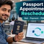Passport Appointment Reschedule कैसे करें—Slot, Payment और PSK की Safe Guide